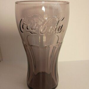 Glass, McDonald's Coca Cola, Redish\Purple, 16oz